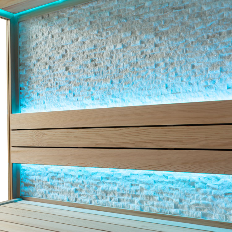 Finse Sauna | Red cedar | 250x250 | 9kW Virta | R6156K5 galerijafbeelding 17