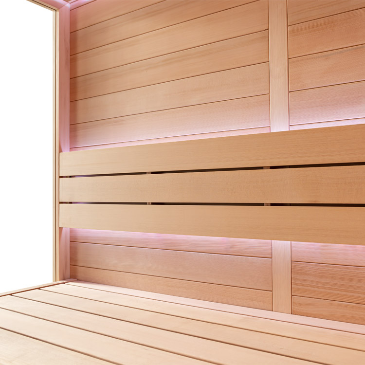 Finse Sauna | Hemlock | 200x170 | 9kW Cilindro | R6157O galerijafbeelding 5