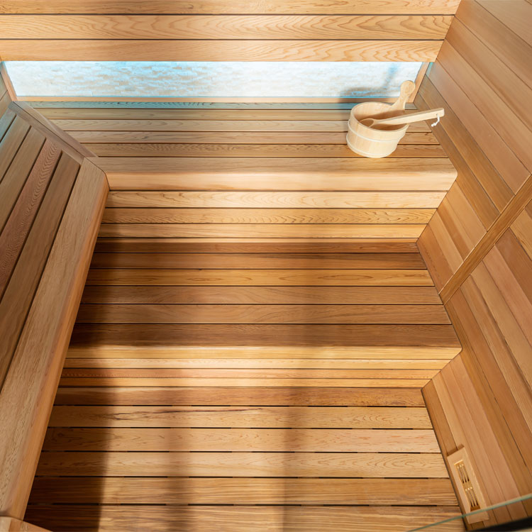Finse Sauna | Red cedar | 200x170 | 9kW Virta | R6157O4 galerijafbeelding 7