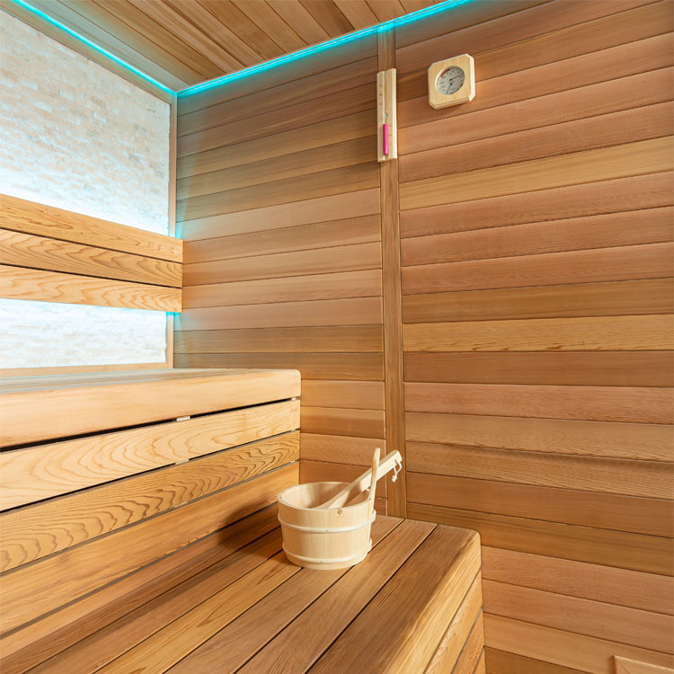 Finse Sauna | Red cedar | 200x170 | 9kW Virta | R6157O4 galerijafbeelding 19