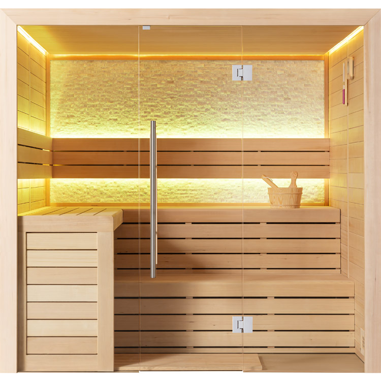 Finse Sauna | Hemlock | 180x160 | Zonder saunakachel | R6157P5 galerijafbeelding 8