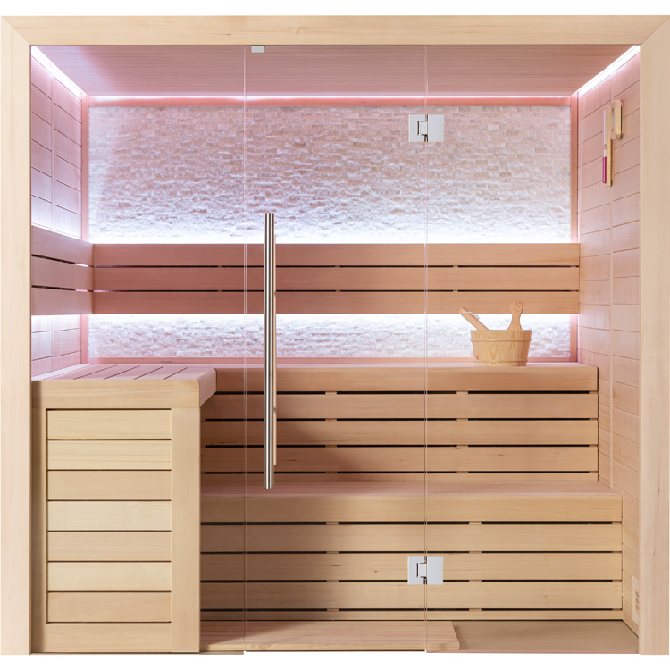 Finse Sauna | Hemlock | 180x160 | Zonder saunakachel | R6157P5 galerijafbeelding 9
