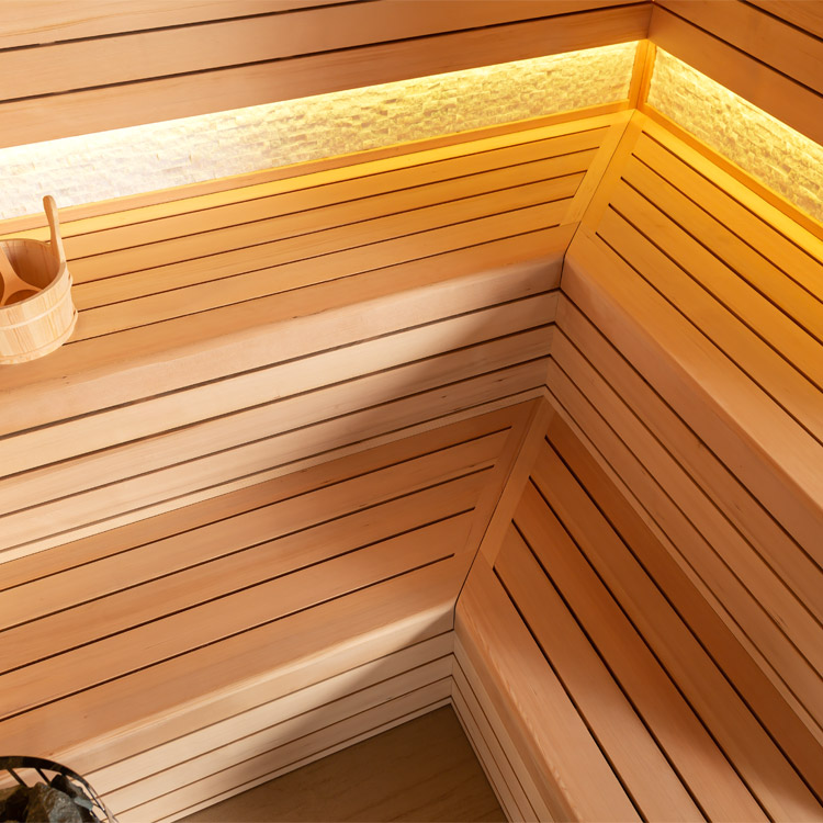 Finse Sauna | Hemlock | 200x180 | 9kW Virta | R6158O1 galerijafbeelding 15