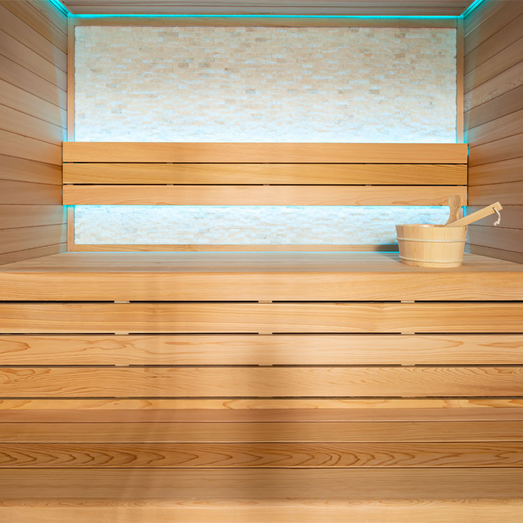 Finse Sauna | Red cedar | 180x150 | 6.8kW Cilindro | R6159O3 galerijafbeelding 16