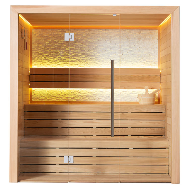 Finse Sauna | Red cedar | 180x150 | Zonder saunakachel | R6159O5 galerijafbeelding 10