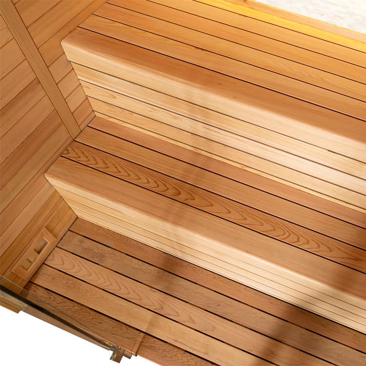 Finse Sauna | Red cedar | 160x150 | 6kW TheWall | R6159P6 galerijafbeelding 15