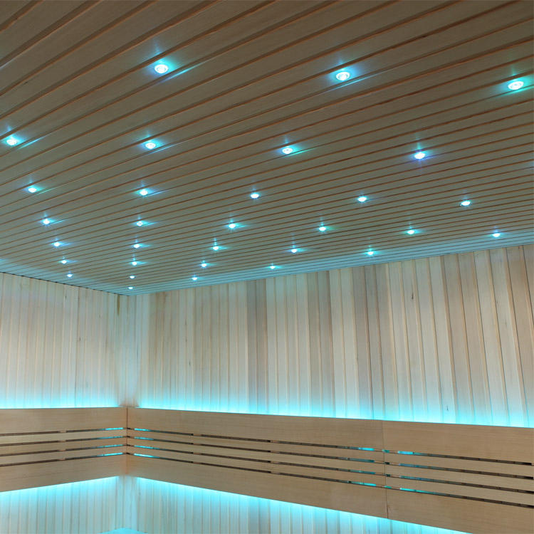 Finse Sauna | Hemlock | 250x250 | Zonder saunakachel | R6659 galerijafbeelding 14