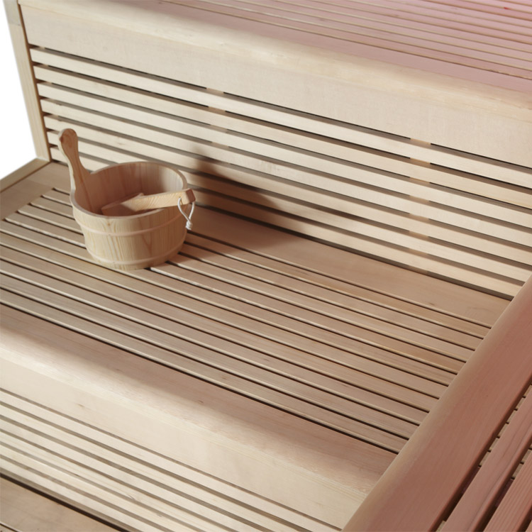 Finse Sauna | Hemlock | 180x180 | 9kW Virta | R6666P1 galerijafbeelding 16