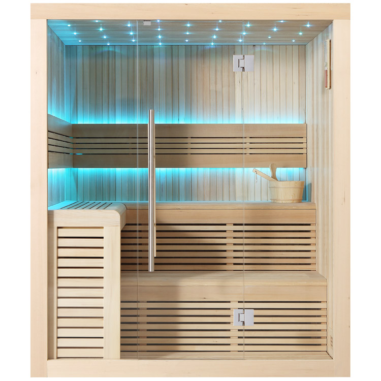 Finse Sauna | Hemlock | 200x170 | Zonder saunakachel | R6657O4 galerijafbeelding 2