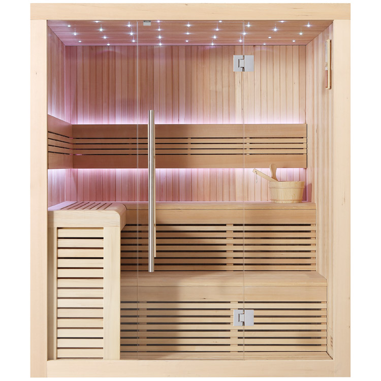 Finse Sauna | Hemlock | 200x170 | Zonder saunakachel | R6657O4 galerijafbeelding 3