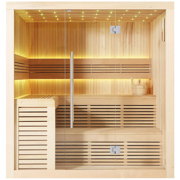 Hoofdafbeelding: Finse Sauna | Hemlock | 200x170 | Zonder saunakachel | R6657O5