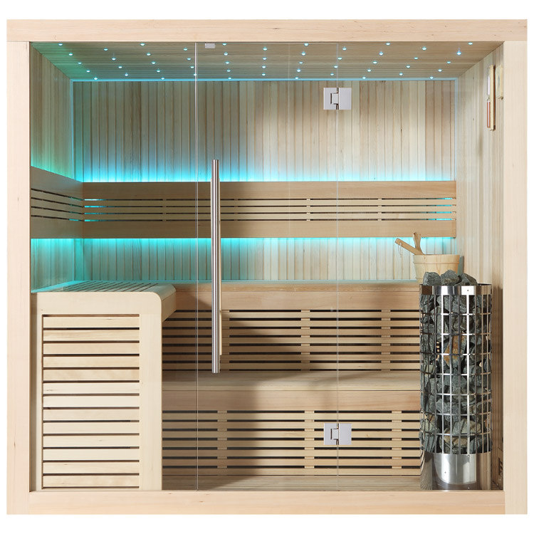 Finse Sauna | Hemlock | 220x200 | 9kW Cilindro | R6667N galerijafbeelding 2