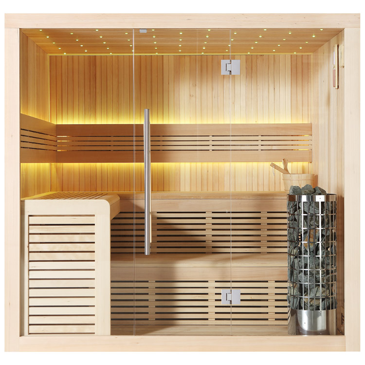 Finse Sauna | Hemlock | 220x200 | 9kW Cilindro | R6667N galerijafbeelding 6