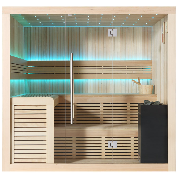 Hoofdafbeelding: Finse Sauna | Hemlock | 220x200 | 9kW Virta | R6667N1