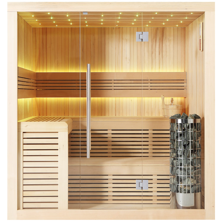 Hoofdafbeelding: Finse Sauna | Hemlock | 200x170 | 9kW Cilindro | R6667O