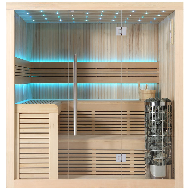 Finse Sauna | Hemlock | 200x170 | 9kW Cilindro | R6667O galerijafbeelding 6