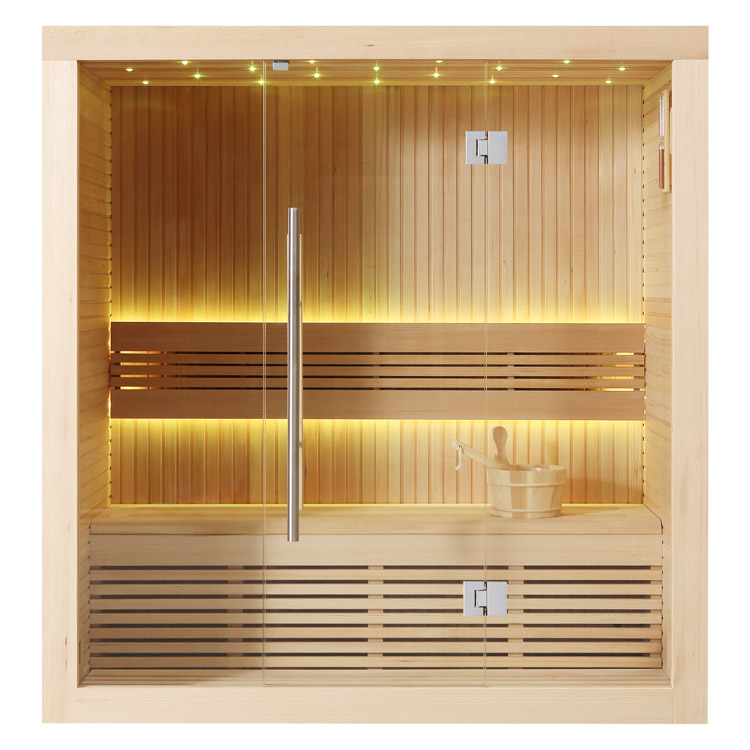 Hoofdafbeelding: Finse Sauna | Hemlock | 180x105 | Zonder saunakachel | R6658N3