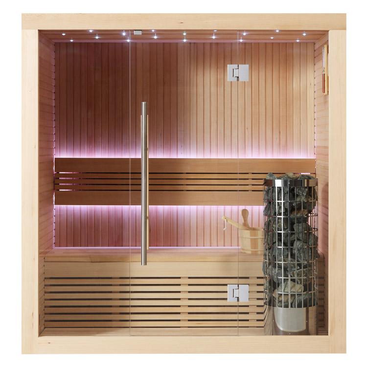 Finse Sauna | Hemlock | 180x105 | 6.8kW Cilindro | R6668N galerijafbeelding 2