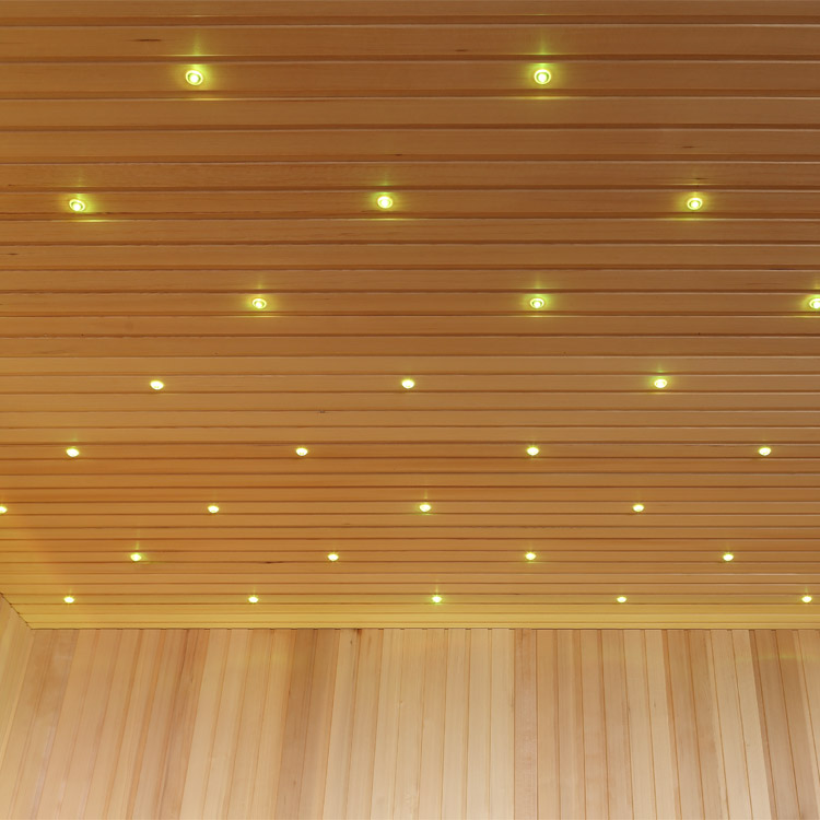 Finse Sauna | Hemlock | 180x180 | 9kW Virta | R6660P1 galerijafbeelding 14