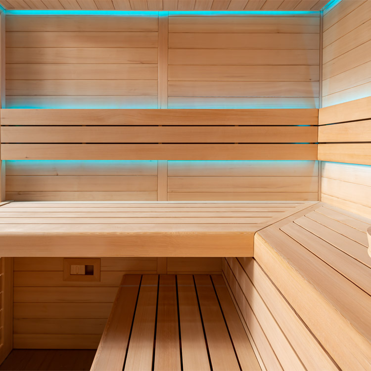 Finse Sauna | Hemlock | 220x200 | 9kW Cilindro | R6167N galerijafbeelding 5