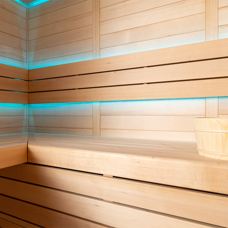 Finse Sauna | Hemlock | 220x200 | 9kW Virta | R6167N1 galerijafbeelding 6