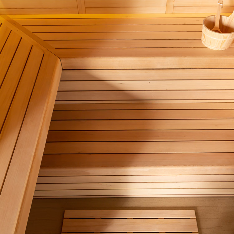 Finse Sauna | Hemlock | 220x200 | 9kW Virta | R6167N1 galerijafbeelding 7