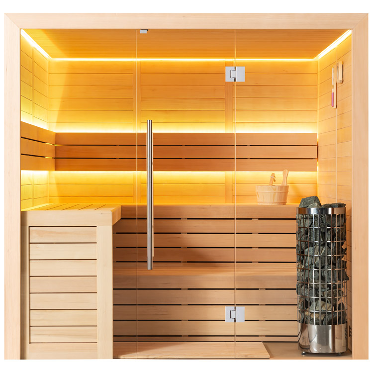 Finse Sauna | Hemlock | 200x170 | 9kW Cilindro | R6167O galerijafbeelding 10