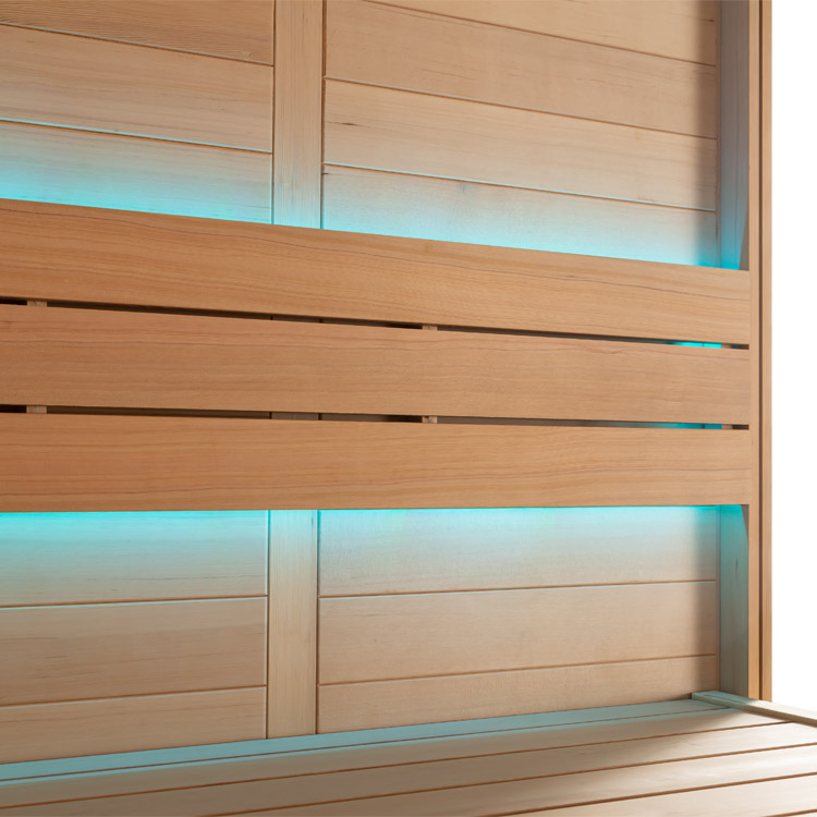 Finse Sauna | Hemlock | 220x200 | 9kW Virta | R6168N1 galerijafbeelding 7