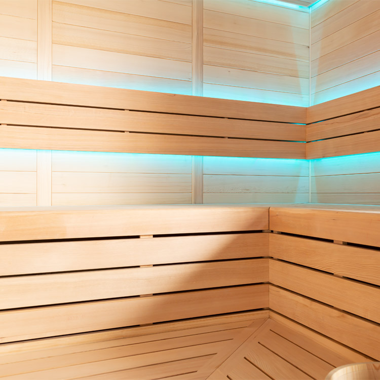 Finse Sauna | Hemlock | 200x180 | 9kW Virta | R6168O1 galerijafbeelding 6