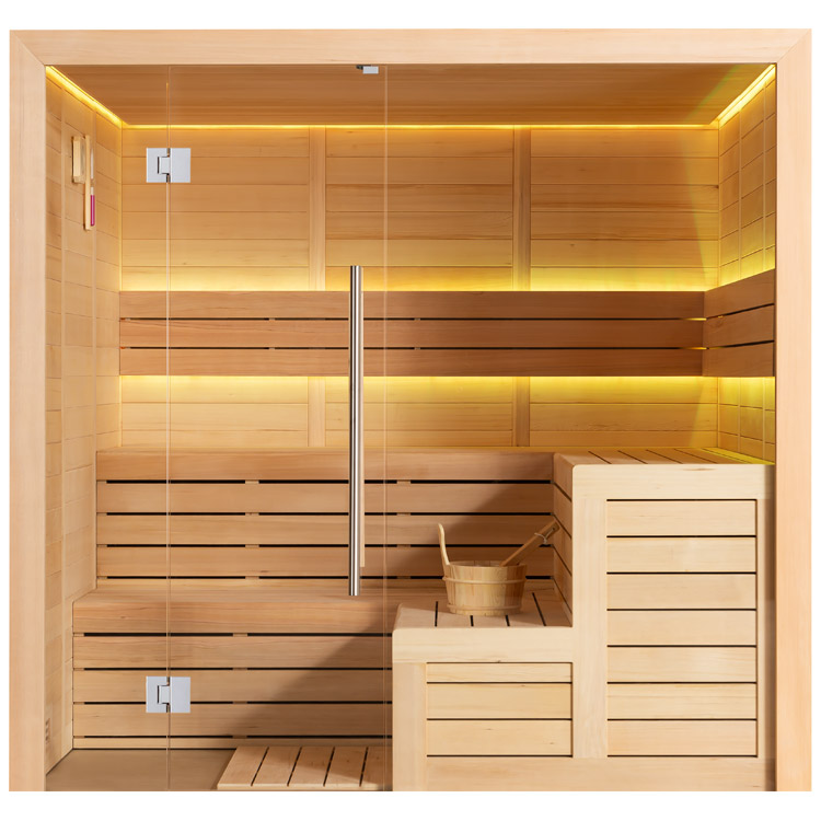 Finse Sauna | Hemlock | 240x200 | Zonder saunakachel | R6168K galerijafbeelding 8