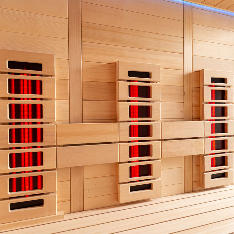 Combi Sauna | Hemlock | 240x200 | 9kW Cilindro | R6168K3 galerijafbeelding 12