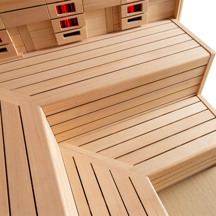 Combi Sauna | Hemlock | 240x200 | 9kW TheWall | R6168K4 galerijafbeelding 13