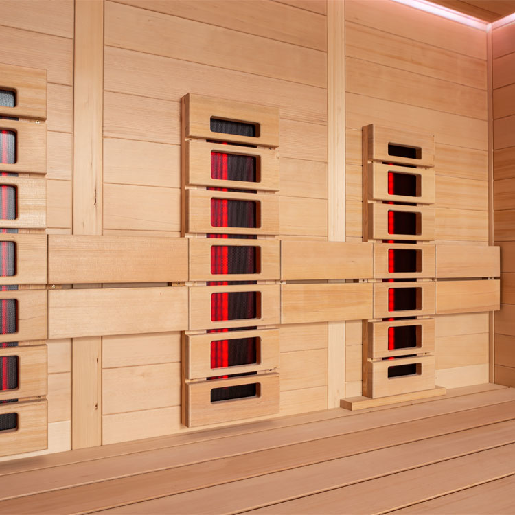 Combi Sauna | Hemlock | 200x160 | 9kW Cilindro | R6169N4 galerijafbeelding 12