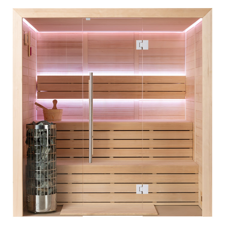 Hoofdafbeelding: Finse Sauna | Hemlock | 180x150 | 6.8kW Cilindro | R6169O