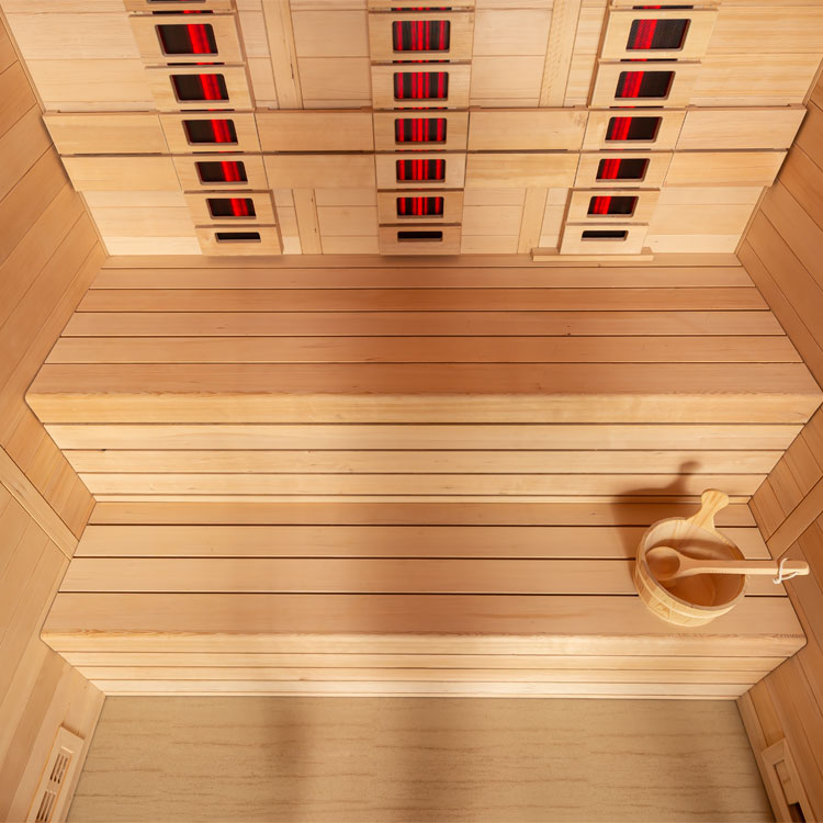 Combi Sauna | Hemlock | 180x150 | 6kW TheWall | R6169O5 galerijafbeelding 7