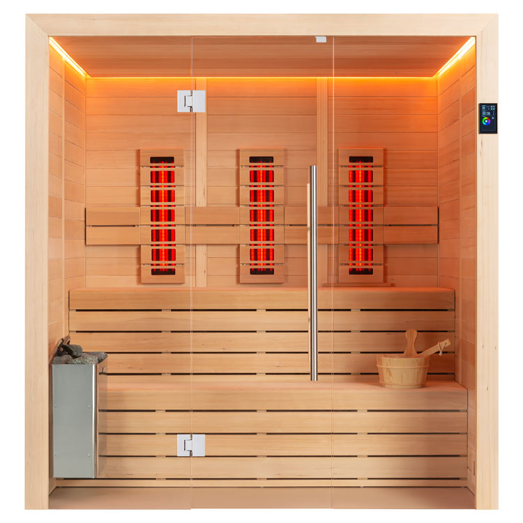 Combi Sauna | Hemlock | 180x150 | 6kW TheWall | R6169O5 galerijafbeelding 13