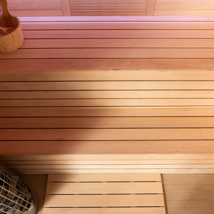 Finse Sauna | Hemlock | 160x150 | Zonder saunakachel | R6169P4 galerijafbeelding 6
