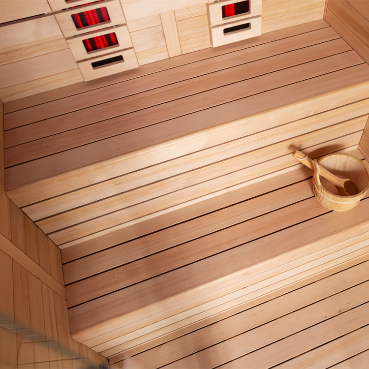 Combi Sauna | Hemlock | 160x150 | 6kW TheWall | R6169P6 galerijafbeelding 15
