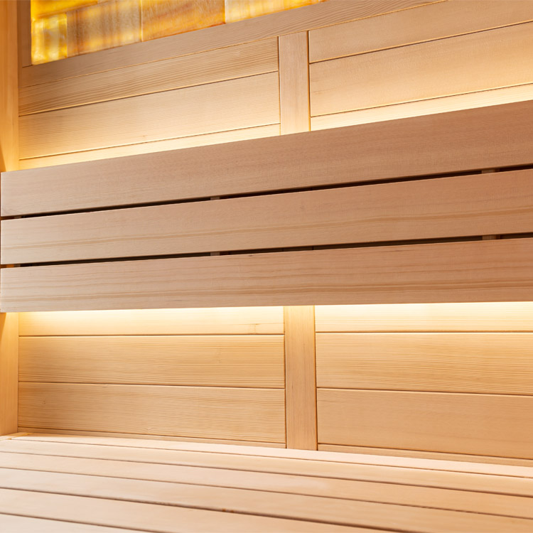 Finse Sauna | Hemlock | 220x220 | 9kW Cilindro | R6176N galerijafbeelding 13