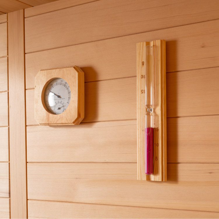 Finse Sauna | Hemlock | 220x200 | 9kW Cilindro | R6178N galerijafbeelding 6