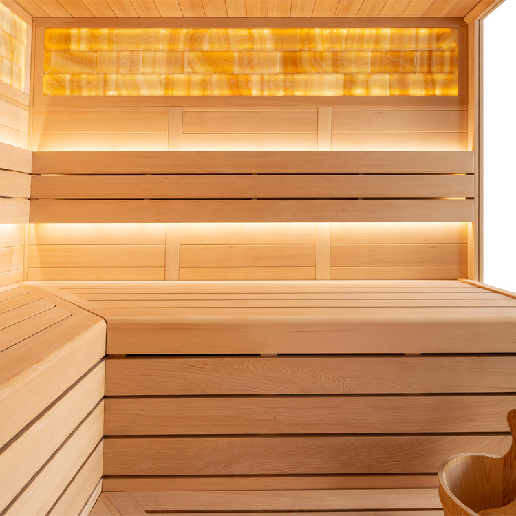 Finse Sauna | Hemlock | 200x180 | 9kW Virta | R6178O1 galerijafbeelding 8