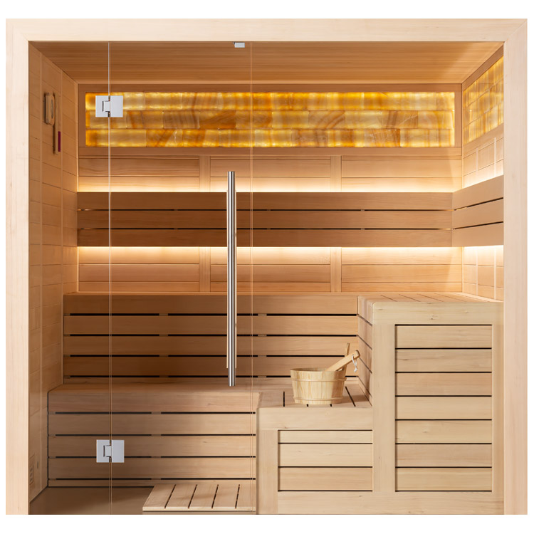 Finse Sauna | Hemlock | 180x180 | Zonder saunakachel | R6178P3 galerijafbeelding 7