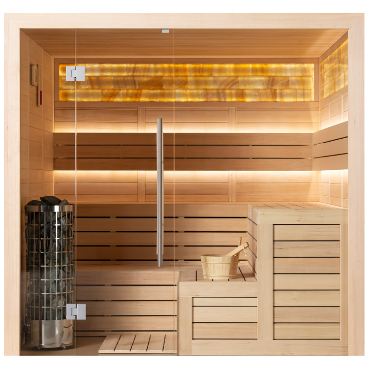 Finse Sauna | Hemlock | 240x200 | 9kW Cilindro | R6178K2 galerijafbeelding 7