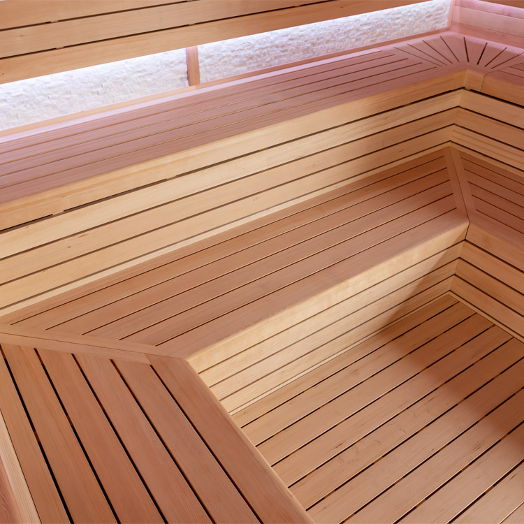 Finse Sauna | Hemlock | 400x300 | 15.8kW Virta | R6155N galerijafbeelding 5
