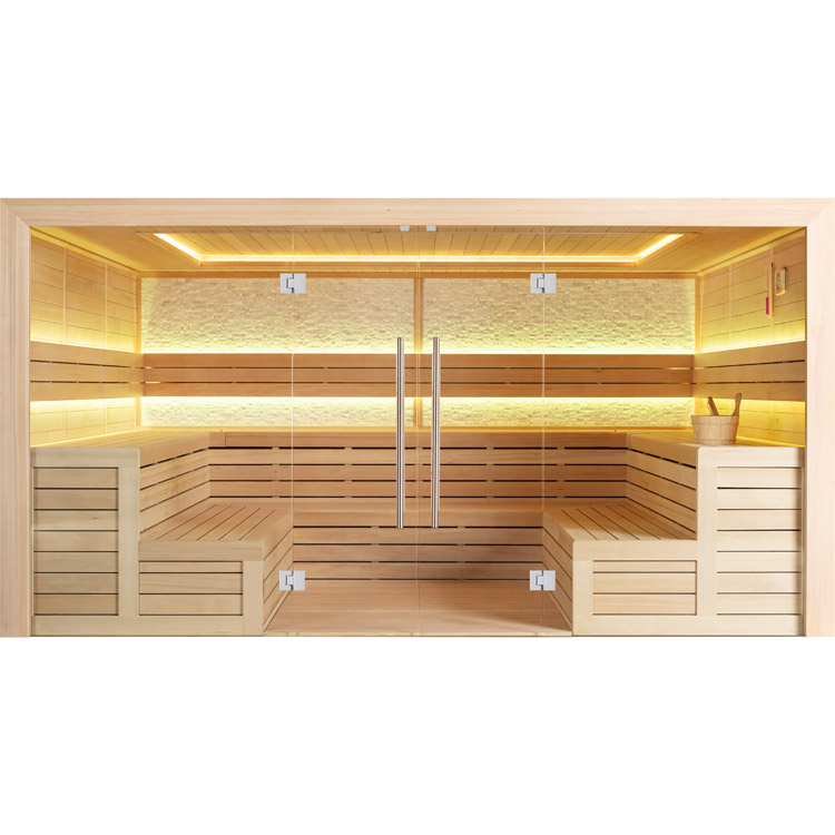 Hoofdafbeelding: Finse Sauna | Hemlock | 400x300 | Zonder saunakachel | R6155N1