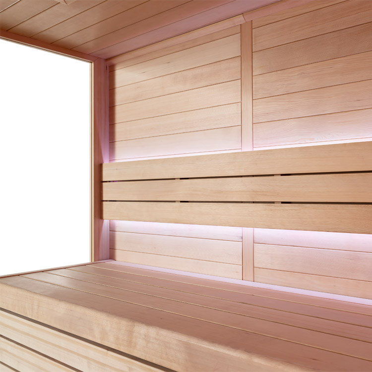 Finse Sauna | Hemlock | 350x250 | 15.8kW Virta | R6155O galerijafbeelding 16