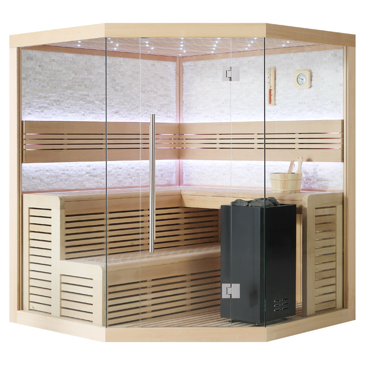 Finse Sauna | Hemlock | 180x180 | 9kW EOS BiO-Cubo | O6656P1 galerijafbeelding 2