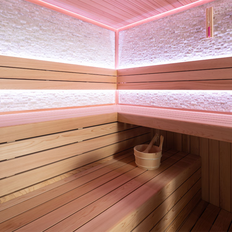 Finse Sauna | Red cedar | 200x220 | 9kW EOS Bi-O Cubo | R6156O9 galerijafbeelding 6