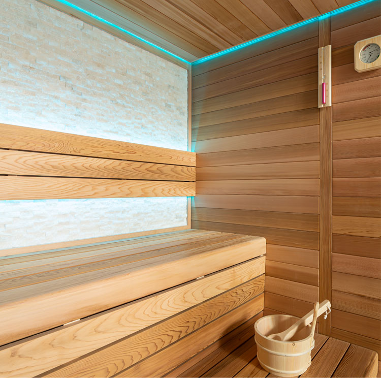 Finse Sauna | Red cedar | 200x170 | 9kW Virta Bi-O | R6157O9 galerijafbeelding 3