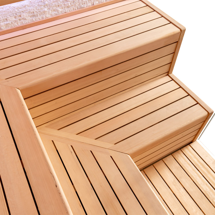 Finse Sauna | Hemlock | 200x180 | 9kW Virta Bi-O | R6158O7 galerijafbeelding 16